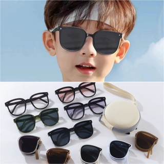 เด็กแว่นกันแดดพับแว่นกันแดดป้องกันรังสียูวีชายหญิงอาทิตย์แว่…