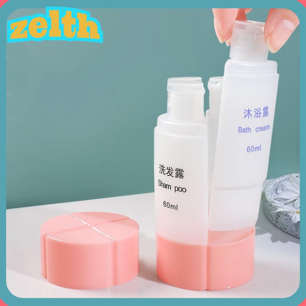 Zelth ขวดใส่เครื่องสําอางเจลอาบน้ํา แบบพกพา สําหรับเดินทาง ตั้งแคมป์