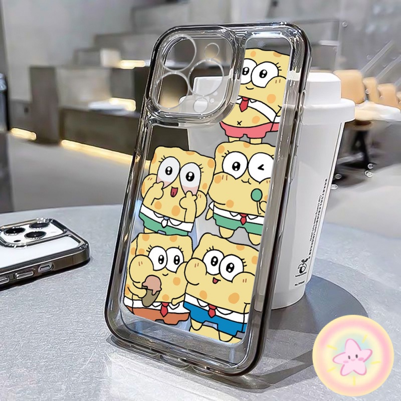 สพันจ์บ็อบ เคส OPPO A57 A77s A78 A79 5G A98 Reno 7 8 8Z 8T 10 Find X5 Pro realme  8 9i 10T 11 pro pl