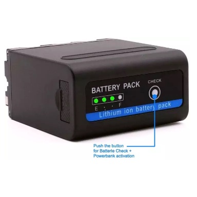 แบตเตอรี่ Sony NP-F980 (8700mAh) กล้อง Sony F950 F960 F330 F550 F570 F750 F770 MC1500C 190P 198P F95