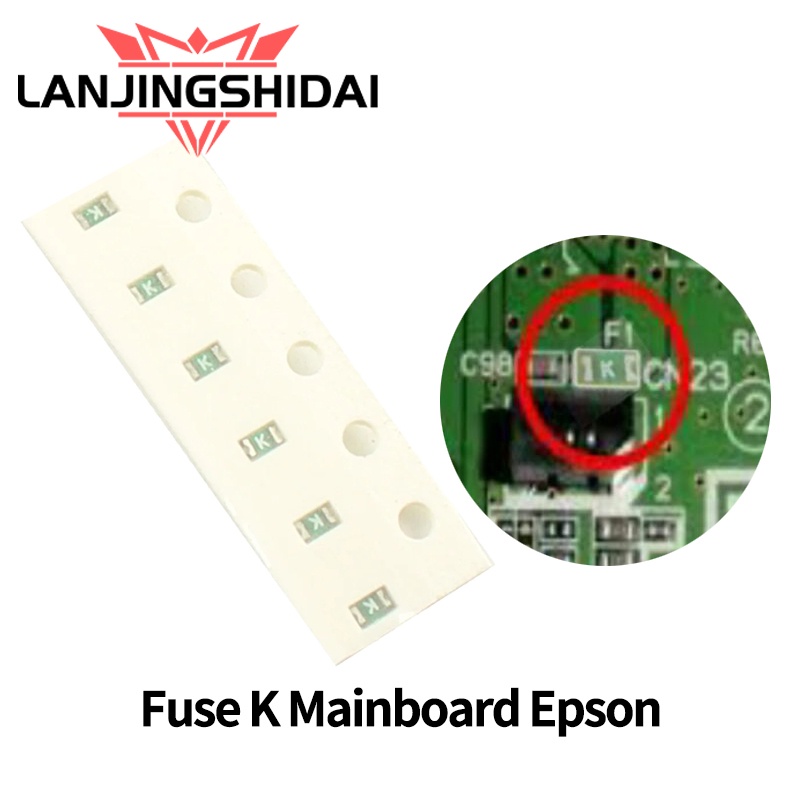 10 PC ฟิวส์ K 2 มม.สําหรับ Epson L110 L210 L360 L380 L385 L3110 L3150 L4160 เมนบอร์ดฟิวส์
