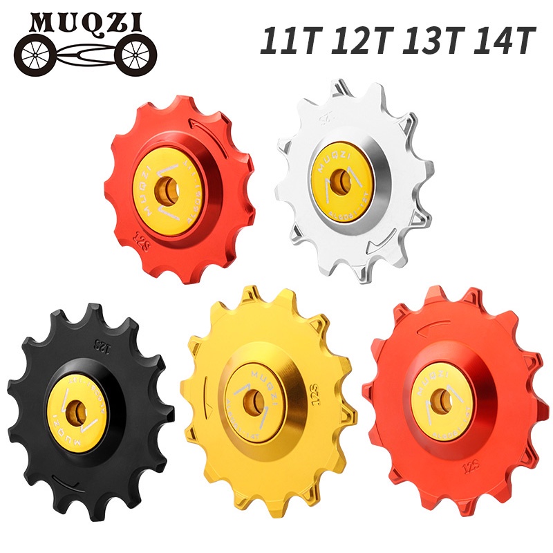 Muqzi รอกตีนผีจักรยาน เซรามิค 11T 12T 13T 14T 7 8 9 10 11 12 ความเร็ว