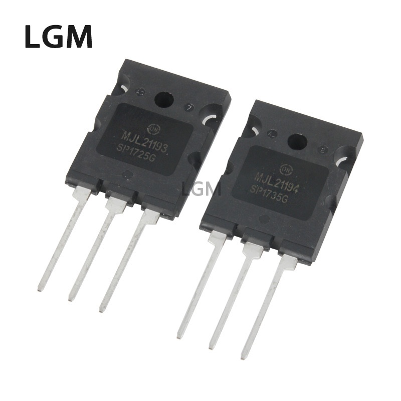 Original MJL21193 MJL21194 TO-3P เครื่องขยายเสียงทรานซิสเตอร์ IC