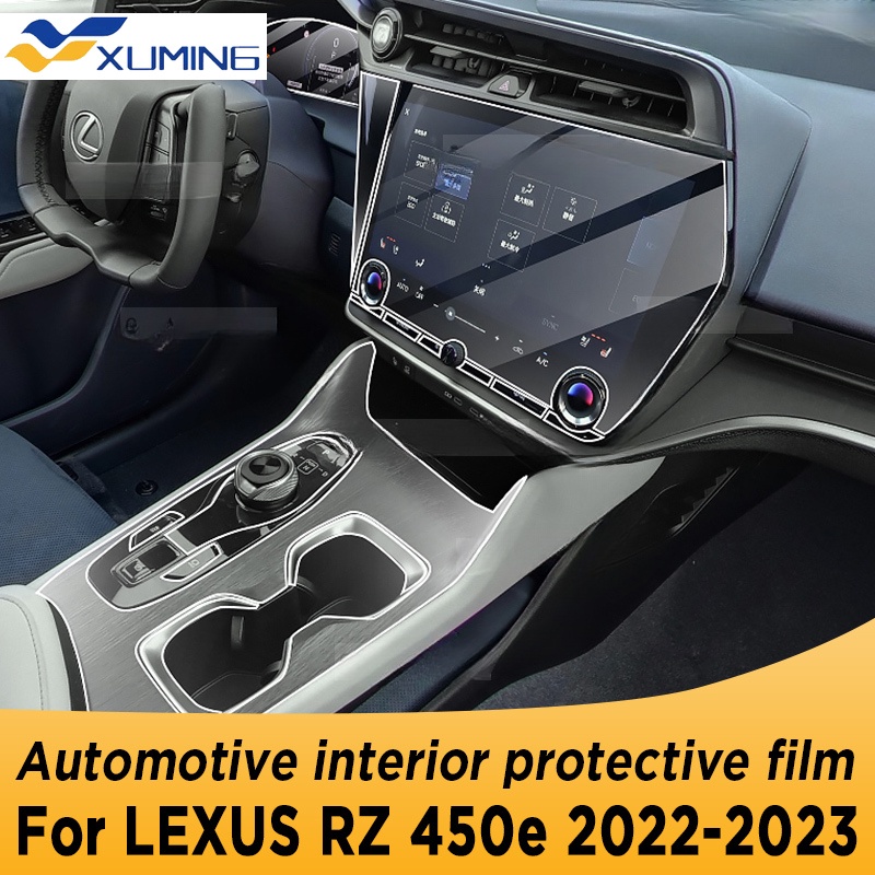 Xm-สําหรับlexus RZ 450e 2022 2023 แผงเกียร์หน้าจอนําทางยานยนต์ภายในฟิล์มป้องกันAnti-Scratchอุปกรณ์เส