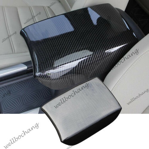 ฝาครอบที่เท้าแขน คาร์บอนไฟเบอร์ ABS สําหรับ Honda CR-V CRV 2017-2020