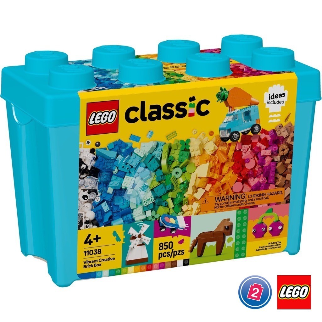 เลโก้ LEGO Classic 11038 Vibrant Creative Brick Box