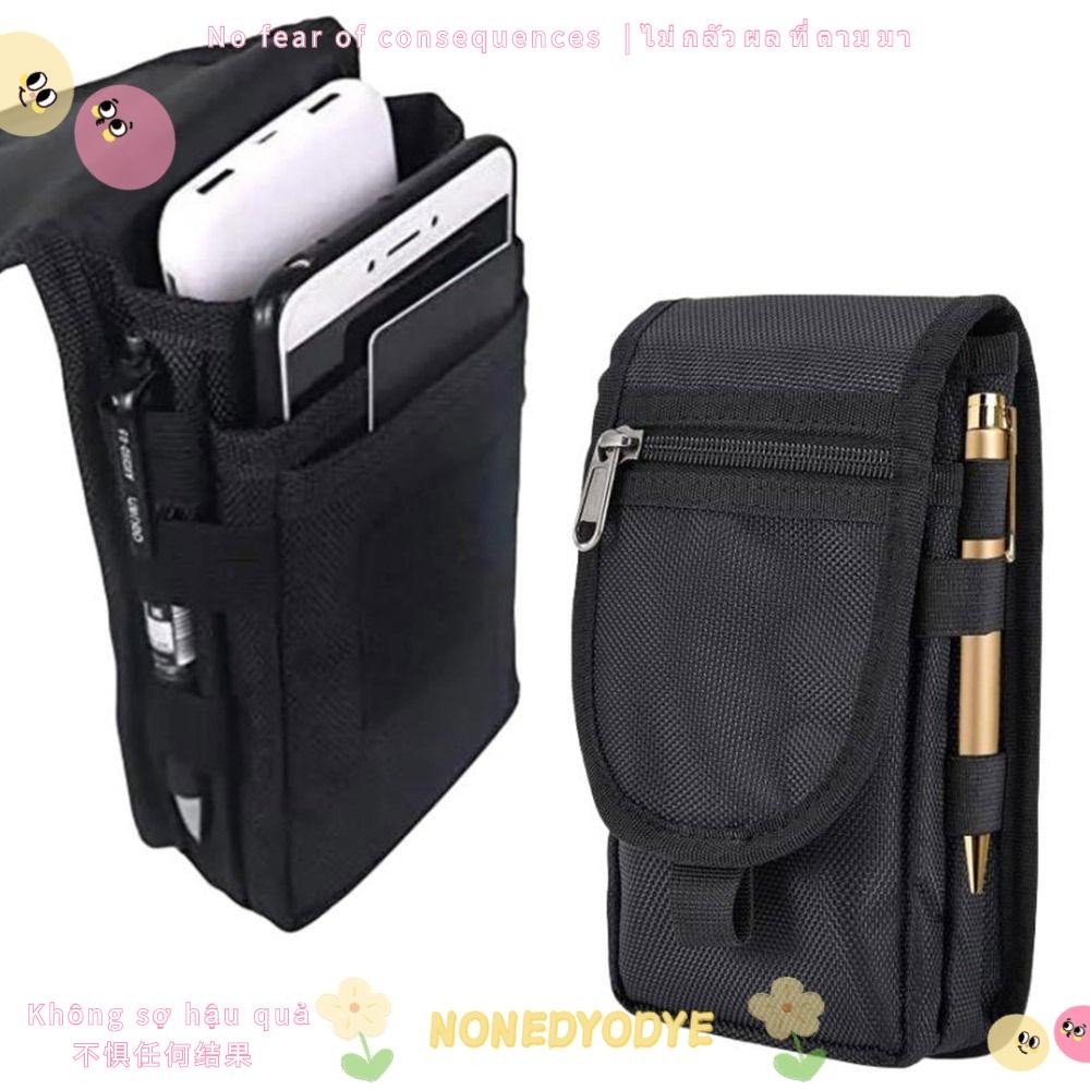 Nondyodye กระเป๋าใส่โทรศัพท์มือถือ, ต้นขาสะโพก Bum Belt 8.27 นิ้วกระเป๋าคาดเอว, เดินทางแบบพกพากันน้ํามัลติฟังก์ชั่ Fanny Pack ผู้ชาย