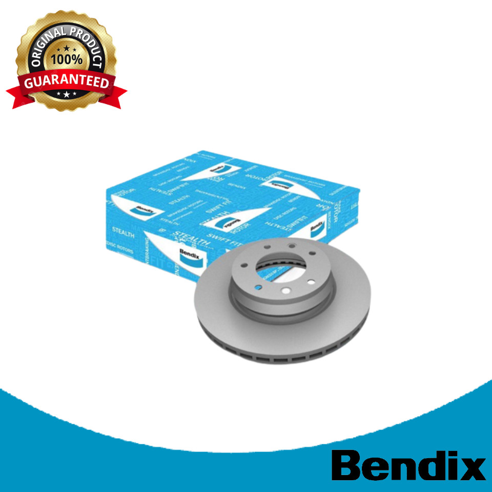 (BR9502) โรเตอร์ดิสก์เบรกหน้า Bendix Swiftfit - Proton Saga Iswara 12V