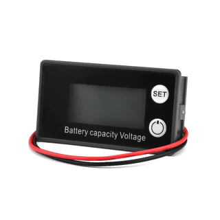 Pcbfun 6133A เครื่องวัดความจุแบตเตอรี่แบบดิจิตอล DC 8-80V พร้อมจอ LCD