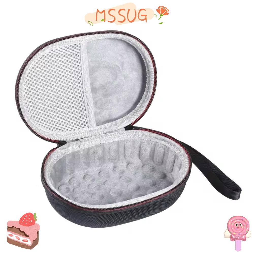 Mssug กระเป๋าเก็บเมาส์,กันฝุ่นกันน้ํา Carring Mouse ฝาครอบป้องกัน, EVA สีดําแบบพกพาเม้าส์ Hard สําหรับ MX Master 3/MX 2 2S
