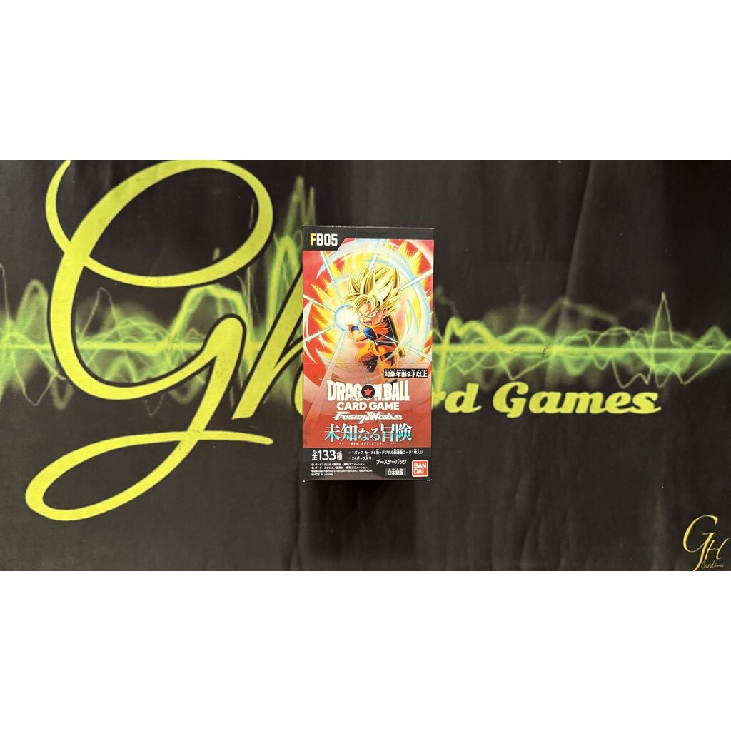 Dragon Ball Card Game [FB-05] DragonBall Booster Pack 「NEW ADVENTURE」 แบบ 1 กล่อง