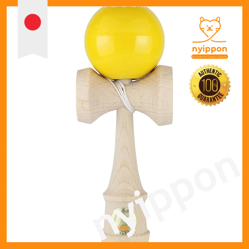 Yamagata Koubou Competition Kendama "Oozora" (Japan Kendama Association Certified) Solid Color Yello