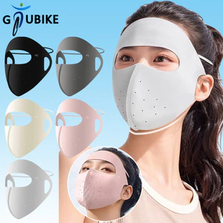 Gtubike UPF50+ ฤดูร้อนผ้าไหมน้ําแข็งครีมกันแดด Breathable 3D สามมิตินุ่มรั้ง Full Facemask