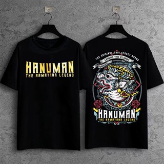 ขายร้อน เสื้อยืดลายไทย หนุมาน  เสื้อยืดพิมพ์ลายS-5XL