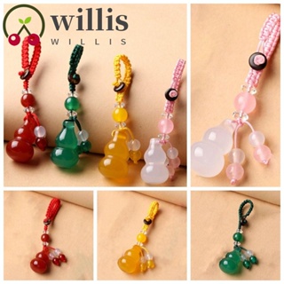 Willis พวงกุญแจ จี้หยกน้ําเต้า 4 สี สไตล์จีน สร้างสรรค์