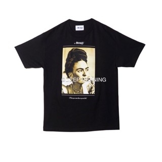 เสื้อยืดแขนสั้น คอกลม ทรงหลวม ลาย Awake NY Frida Photo Tee New York Limited สไตล์คลาสสิก