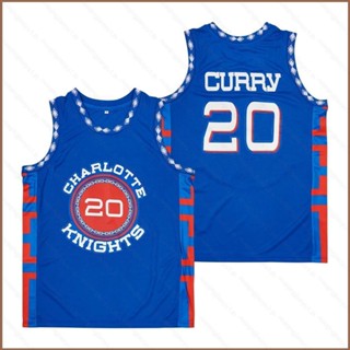 เสื้อกีฬาบาสเก็ตบอล HQ1 No.20 Stephen Curry Blue Alternate Jersey พลัสไซซ์ สําหรับผู้ชาย และผู้หญิง QH1