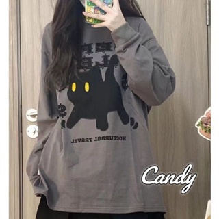 Candy Kids  เสื้อผ้าผู้ญิง แขนยาว เสื้อฮู้ด คลุมหญิง สไตล์เกาหลี แฟชั่น  สไตล์เกาหลี ทันสมัย สวยงาม พิเศษ A98J90L 36Z230909