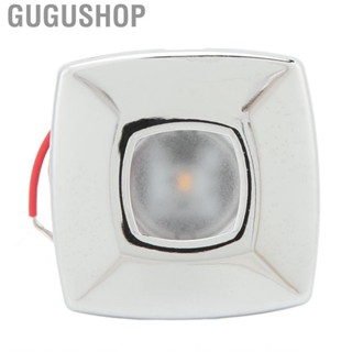 Gugushop Outdoor in Ground Light DC12V 316 Stainless Steel  Stair High Brightness Warm White Lighting for Garden RV Boat