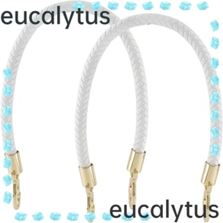 Eucalytus1 สายกระเป๋าหนัง PU 19.6 นิ้ว แบบเปลี่ยน สีขาว สําหรับกระเป๋าสตางค์