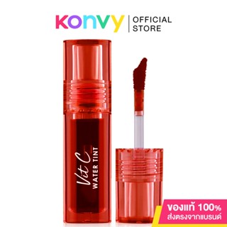 Cathy Doll Vit C Water Tint 2.7g ลิปทินท์น้ำแร่ เคที่ ดอลล์ เกลี่ยง่าย เบาสบายไม่เหนียวเหนอะหนะ สีชัด ติดทนนานตลอดวั...