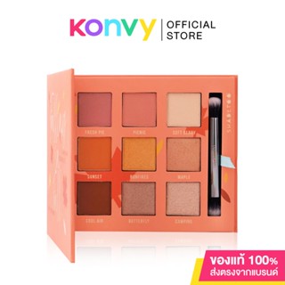 BrushToo 9 Color Eyeshadow Palette #Falling In Fall.