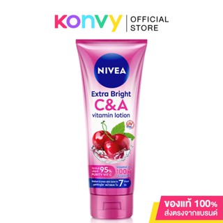 NIVEA Extra White C &amp; A Vitamin Lotion นีเวีย วิตามินโลชั่นทาตัว.