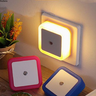 Auto Light Sensor Light Sleeping Night Light สมาร์ทตู้ On Off สำหรับบันได, โคมไฟห้องนอน Night Led Aube