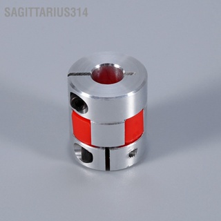 Sagittarius314 ข้อต่อเพลาพลัมแบบยืดหยุ่นขนาด 8 มม. x 10 CNC Stepper Motor Encoder Coupler