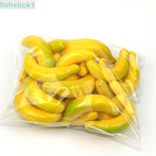 Fishstick1 โมเดลผลไม้ปลอม ผัก สตรอเบอร์รี่จําลอง พลาสติก ขนาดมินิ สําหรับตกแต่งบ้าน