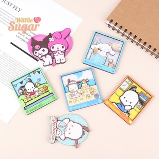 [WillBesugarT] สติกเกอร์แม่เหล็กติดตู้เย็น ลายการ์ตูน Hello Kittys My Melody Kuromi Cinnamoroll