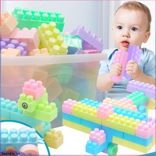 256 ชิ้น/384 ชิ้น Building Block Puzzle ของเล่นเพื่อการศึกษาพร้อมคอนเทนเนอร์ (twinkle.th)