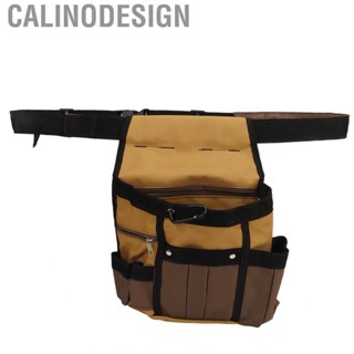 Calinodesign Garden Tool Belt Quick Release Thicken Strong Bearing  Utility Bag Multi Pocket Adjustable for Wireman