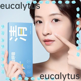 Eucalytus1 ผลิตภัณฑ์ดูแลผิวหน้า ฟองสบู่ ขนาดเล็ก 1.5 มล. ทําความสะอาดรูขุมขน อย่างล้ําลึก 10 ชิ้น