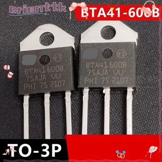 Orienttk ทริกเกอร์ประตู TO-3 BTA41-600B 3-Pin 40A 600V 1.3V 10 ชิ้น