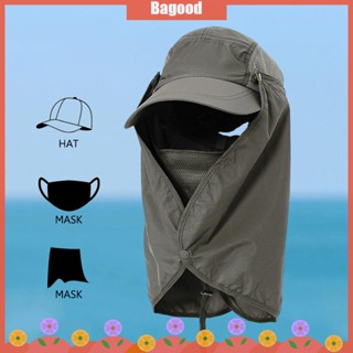 ♪Bagood♪พร้อมส่ง หมวกปีกกว้าง กันแดด ระบายอากาศ กันลม สําหรับปีนเขา เดินป่า ปีนเขา