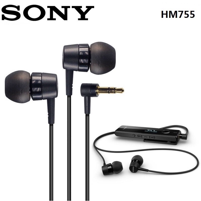 ประกัน 1ปี หูฟังอินเอียร์ Sony MH755 หูฟังแบบมีสาย เสียงสเตอริโอ ดี