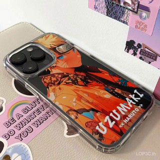 เคสโทรศัพท์มือถือซิลิโคน ใส แบบนิ่ม ลายการ์ตูนนารูโตะ กันกระแทก สําหรับ iPhone 7 8 Plus XS XR X XS max 11 12 13 14 15 Pro max 12 Pro 13 Pro max 14 Pro max เคสป้องกัน