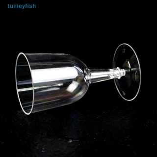 【tuilieyfish】แก้วไวน์พลาสติก น้ําหนักเบา ถอดออกได้ ใช้ซ้ําได้ สําหรับตั้งแคมป์กลางแจ้ง 1 6 ชิ้น【IH】