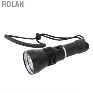 Rolan P50 Quad Core Diving Flashlight 8000LM Underwater Video Light 100M