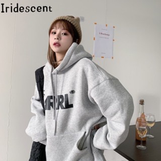 Iridescent เสื้อกันหนาว เสื้อแขนยาว เสื้อฮู้ด ง่ายๆ ตัวเหมือนคนชั้นสูง comfortable cozy A28J00N36Z230909