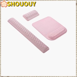 Shououy แผ่นรองเมาส์ ซิลิโคนเจลนิ่ม กันลื่น สําหรับเล่นเกม