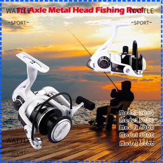 Wattle รอกตกปลาโลหะ Luya Water Fishing Reel