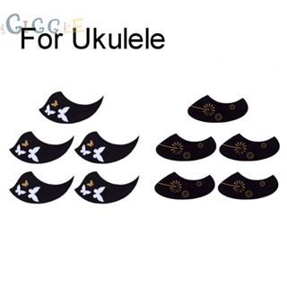 ⭐NEW ⭐Universal 5PCS Ukulele Guitar Pickguard Adhesive Scratch Plate Butterfly Pattern