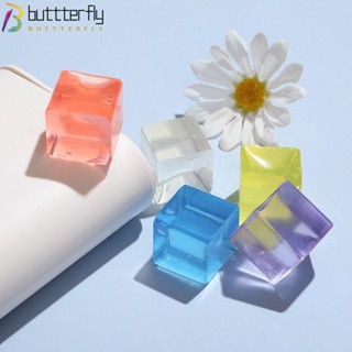 Buttterfly ของเล่นบล็อคน้ําแข็ง แบบนิ่ม ขนาดเล็ก คลายเครียด สําหรับเด็ก และผู้ใหญ่ 8 ชิ้น