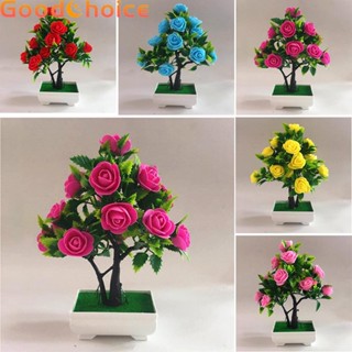 Artificial Potted Plant Bright color Bonsai Colorful 20*25cm Fake Flower Indoor