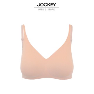 JOCKEY FOR HER 360FIT ชุดชั้นในทรง DEEP V รุ่น KH 360FITNWP02 สีเบจ บรา เสื้อใน ชุดชั้นในหญิง