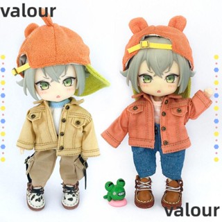 Valour หมวกผ้าฝ้าย ลายการ์ตูนหมี 12~16 ซม. 1/12bjd