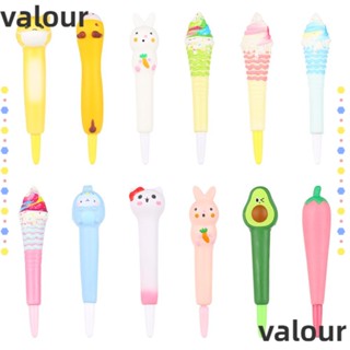 Valour ปากกาเจล หมึกสีดํา 0.5 มม. สําหรับสํานักงาน โรงเรียน