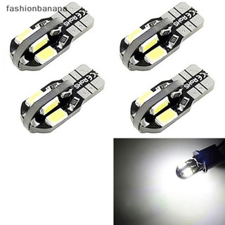 [fashionbanana] หลอดไฟสัญญาณจอดรถยนต์ LED W5W T10 Canbus 5730 8SMD 12V 6000K 10 ชิ้น